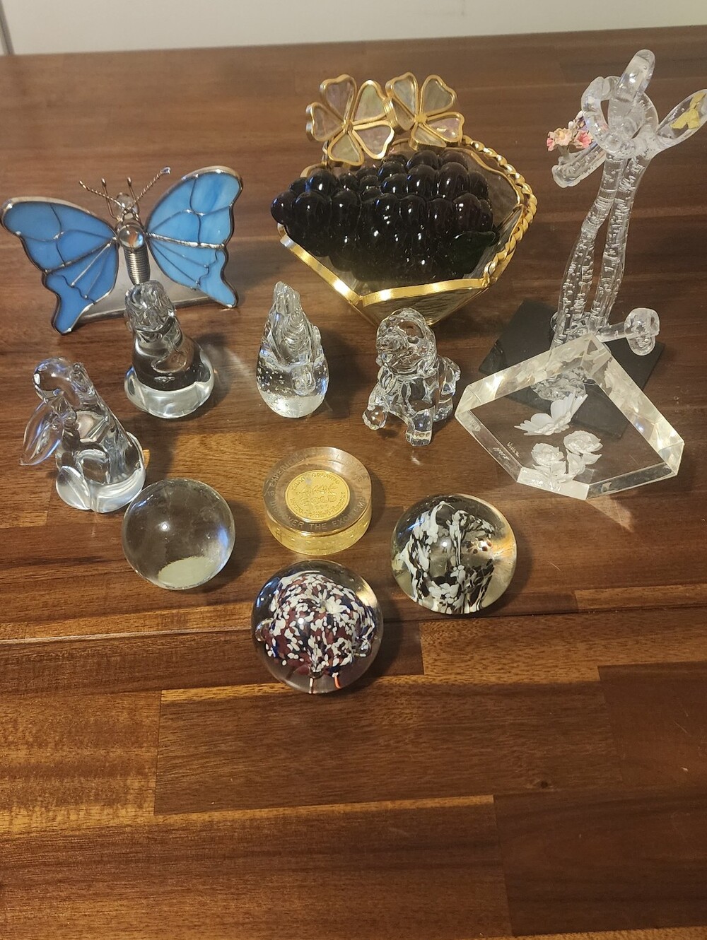 Glass figurines and more